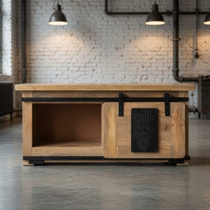 Porta TV mango massello