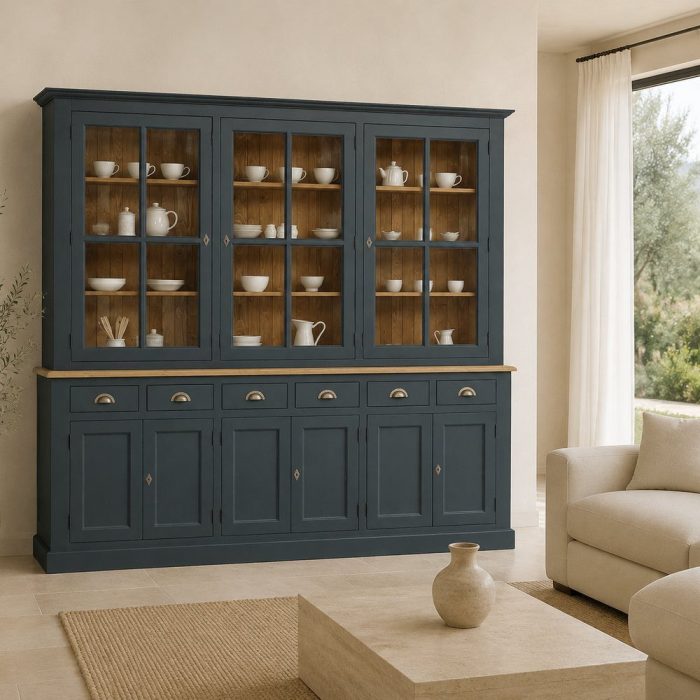 Credenza vetrina country chic