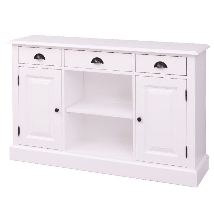 Consolle shabby chic bianca legno massello - anche SU MISURA