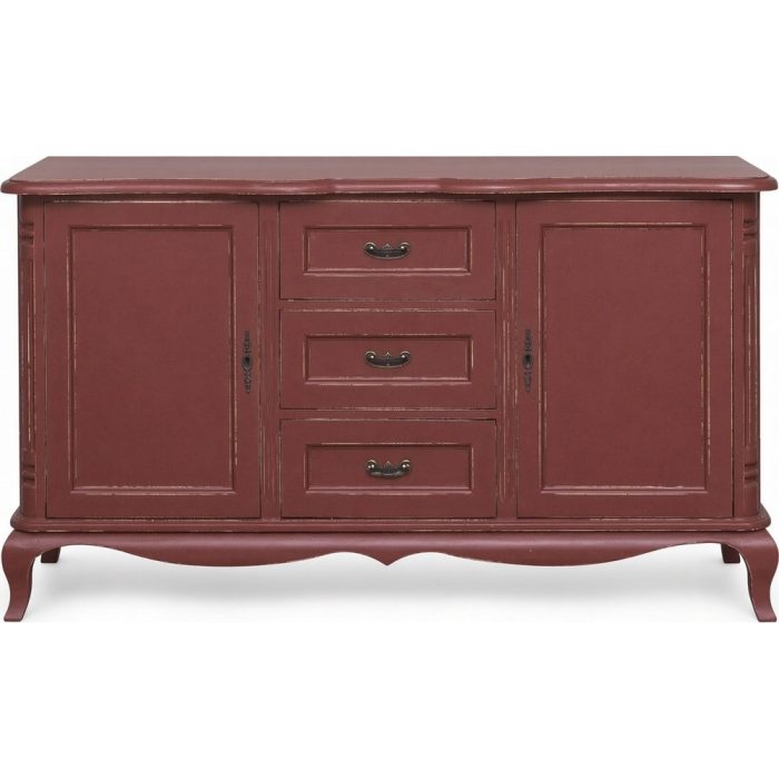 Buffet francese rosso shabby anni ’60