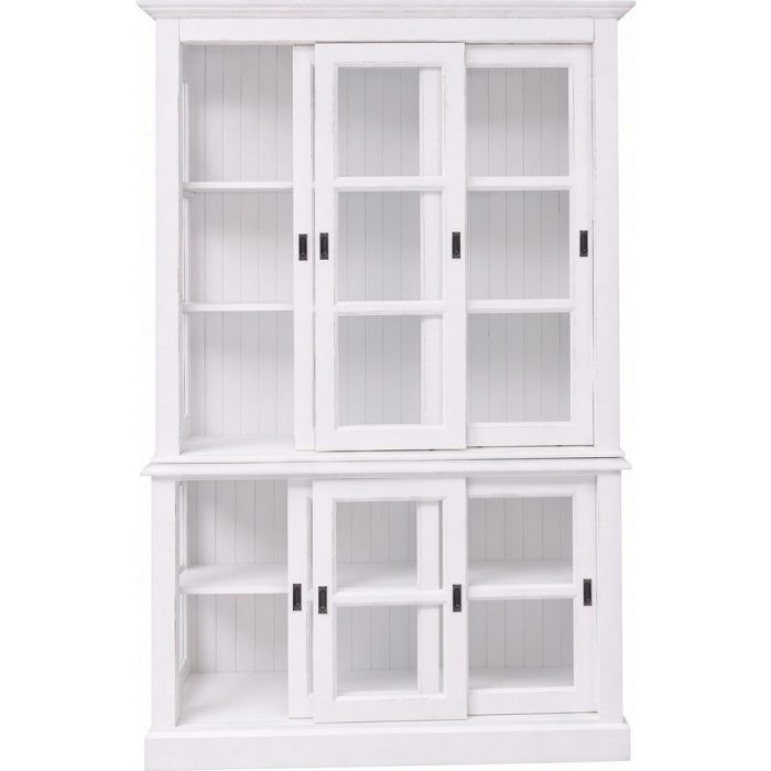 Vetrina shabby chic in legno - Etnico Outlet