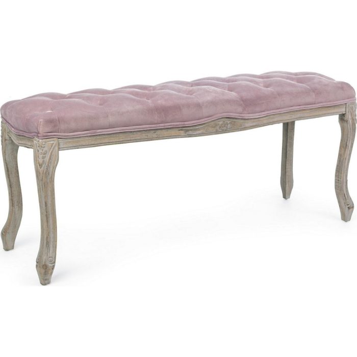 Panca provenzale rosa antico