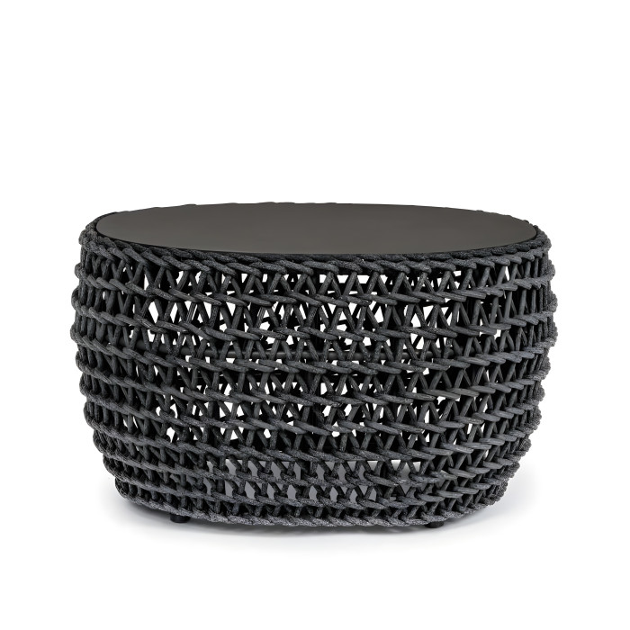 Tavolino giardino living nero