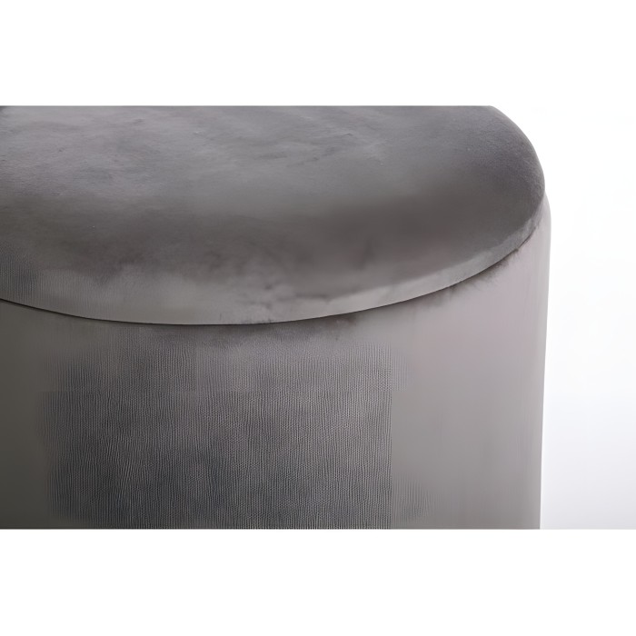 Pouff contenitore deco chic grigio