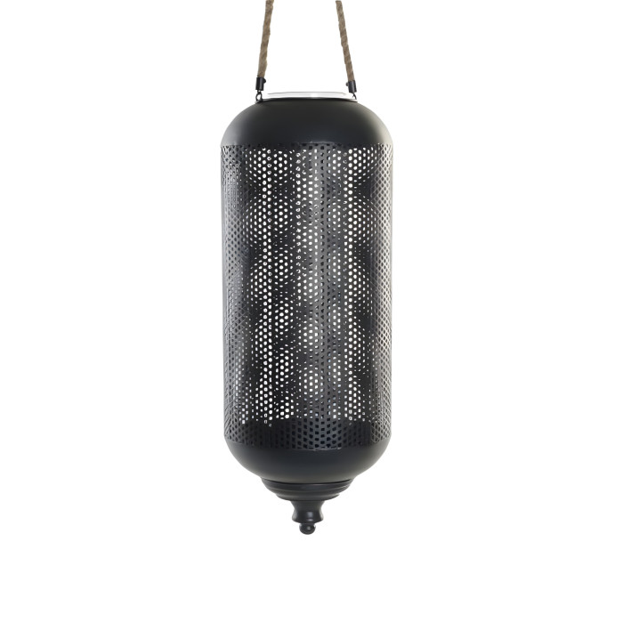 Lanterna da soffitto nera H63