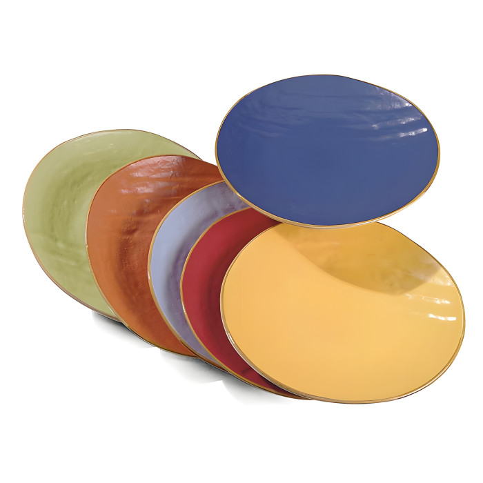 SET 6 sottopiatti etnici colorati
