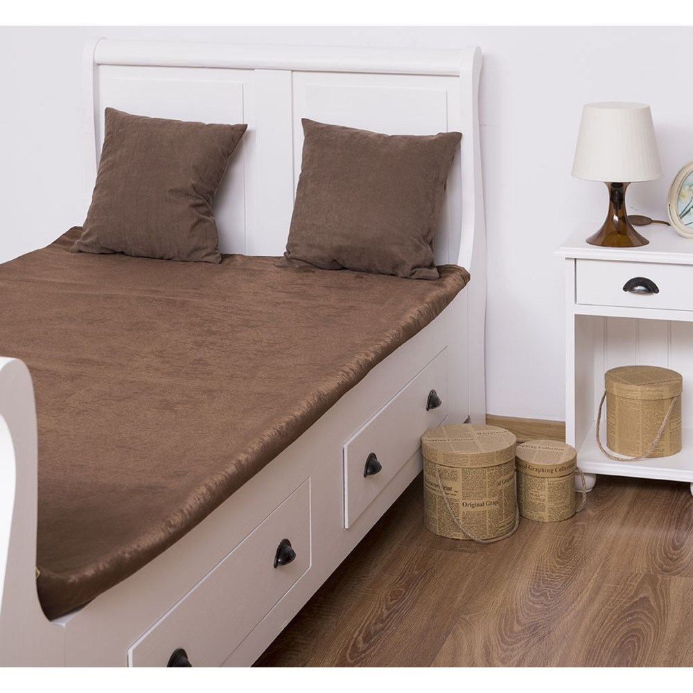 Letto singolo francese SU MISURA con cassettoni Etnico Outlet