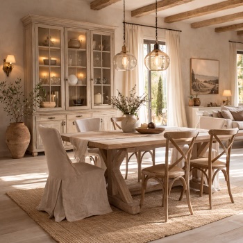 Letto bianco shabby chic con contenitore e dettagli provenzali – stile romantico per camera da letto